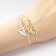 GORGEOUS TALE New Hollow Out Leaf Shape Silver Color Leaf Bracelet friendship Mother and Child Daughter Jewelry Gift 2019 2024 - buy cheap