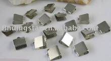 FREE SHIPPING 300PCS Nickel plated LEATHER RIBBON CLIP CORD END CRIMP CAPS M2750 2024 - buy cheap