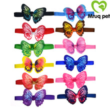 30pcs Pet Puppy Dog Cat Bow ties Adjustable Butterfly Dog Cat Bowties Dog Accessories Collar Pet Supplies 2024 - buy cheap