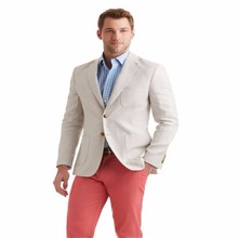 Mais recentes Modelos Casaco Calça Casual Personalizado Best Man Slim Fit Praia 2 Peças Smoking Dos Homens Ternos Blazer Verão Masculino Prom traje 2024 - compre barato