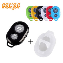 FGHGF Bluetooth Phone Self Timer Shutter Button for iPhone 7 selfie stick Shutter Release Wireless Remote Control for Huawei 2024 - buy cheap