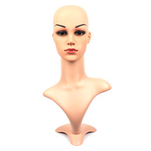 High quality PE Realistic female mannequin dummy head, manikin heads, wig head, 2024 - buy cheap