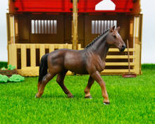 Оригинальная фигурка лошади Mustang в виде дикого животного, модель для мальчиков, подарок для детей, коллекционная фигурка 2024 - купить недорого