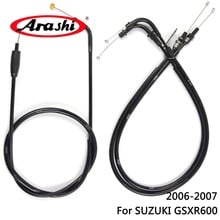 Arashi For SUZUKI GSXR600 GSXR750 2006 2007 Motorcycle Throttle Line Clutch Cable Steel Wire Set GSXR GSX-R 600 GSX600R GSX-R600 2024 - buy cheap