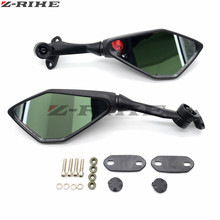 Espelhos retrovisores pretos para motocicleta, honda cbr600rr, cbr 600 rr, 2003, 2004, 2005, 07, 08, 09, 10, 11, cbr1000rr, 04-07 2024 - compre barato