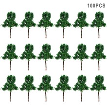 100PCS Scale Train Layout Set Model Trees N Z 3cm model train Z scale 3010 terrarium miniatures model building kits 1:25-1:300 2024 - buy cheap