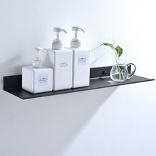 Tuqiu-estantes de baño para pared, estante de cocina, ducha, almacenamiento, accesorios de baño, 30-60cm de largo, aluminio negro 2024 - compra barato