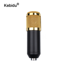 kebidu BM 800 Professional 3.5mm Wired Sound Recording Condenser Microphone BM-800 Microphone Stand For Computer Studios PC 2024 - buy cheap