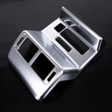 Free Shipping! For Range Rover Velar 2018 1PC ABS Chrome Car Rear Air Conditioner Vent Outlet Cover Trim Moldings Car Styling 2024 - buy cheap