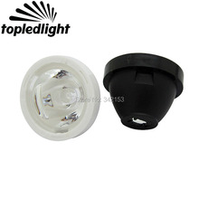 Topledlight 100pcs 30 45 60 Degree LED LENS Reflector Collimator 20mm for Cree XP-E/XP-G 3535 High Power LED Emitter Light 2024 - buy cheap
