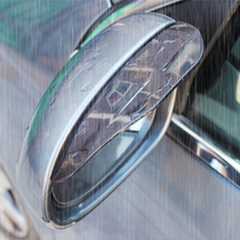1Pair Car Back Mirror Eyebrow Rain Cover For Mercedes Benz A200 A180 B180 B200 CLA GLA AMG A B C E S Class CLS GLK CLK SLK W211 2024 - buy cheap