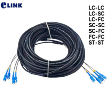 Cabo de remendo multimodo sm do núcleo do lc sc fc st 4 do cabo de remendo da fibra ótica de 10mtr cpri ao ar livre ftth ftta jumper elink 4 fibras 2024 - compre barato