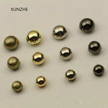 XUNZHE 20 Pcs Bag bottom Mushrooms rivets Buttons screw for shoes bags Hardware accessories for clothes zinc alloy strap 2024 - buy cheap