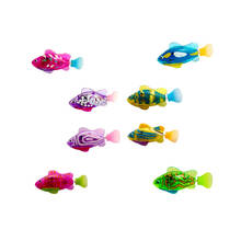 5pcs Electric Fish Toy Pet Fish With Aquatic Gift for Kids Children Activated Robotic Fish can Swims  random color 2024 - buy cheap
