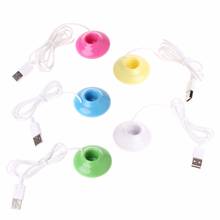 Mini USB Donut Humidifier Air Purifier Aroma Diffuser Home Office Car Portable 2024 - buy cheap