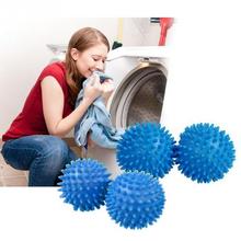 Utensílios de limpeza de banheiro, ferramentas de limpeza, secagem de tecidos pvc, esfera, acessórios para lavanderia, amaciante azul 2024 - compre barato