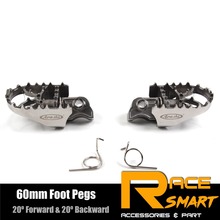 Front Footrests For BMW F750GS F850GS 2017 2018 2019 2020 Rider Foot Rests Pegs Pedal Motorcycle R1250GS /GSA R 1250 2019-2021 2024 - buy cheap