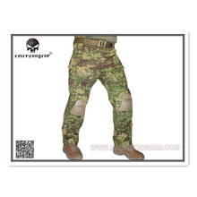 Emerson G3 тактические боевые тренировочные брюки военные армейские камуфляжные с наколенником EM7039 GZ Greenzone 2024 - купить недорого