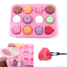 Molde de silicona para hornear pasteles, suministros de Chocolate 3D, bandeja para hornear, herramienta para hacer dulces 2024 - compra barato
