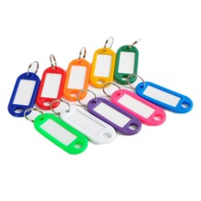 Fashion The Luggage Tag Key Card Color Random Plastic Key Chain Bag Tag Key Token Card Accessories 2024 - buy cheap