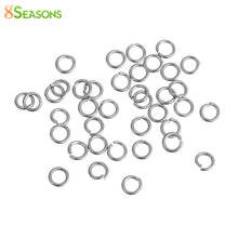 8SEASONS 304 Stainless Steel Opened Jump Rings Findings Round Silver Color 3mm( 1/8") Dia, 500 PCs 2024 - buy cheap