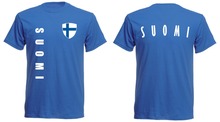 Finnland Suomi T-Shirt Men'S Footballer Legend Soccers Jersey Stranger Things Design 2019 New Short Sleeve Men Casual T Shirts 2024 - buy cheap