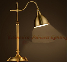 American bronze table lamp bedroom bedside lamp modern European fashion creative lamp, E27, AC110-240V, high 56CM. 2024 - buy cheap