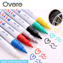 Overe 1PC Car Tyre Tread Paint markers Graffiti Oily Marker Pen For Kia Rio Ceed Cerato Sorento Mazda CX-7 6 Mini Cooper R56 F56 2024 - buy cheap