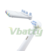 Vbatty 1012 1 комплект/4 шт. электрическая зубная щетка, сменные головки щетки, гибкие для Oral-B IP-17A 2024 - купить недорого