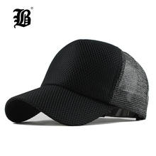 FLB-gorra de béisbol de malla bordada para hombres y mujeres, gorro con Cierre trasero, informal, Hip Hop, F147 2024 - compra barato