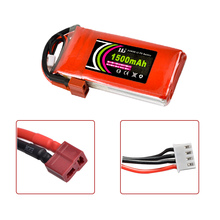 HJ Power 7,4 V 11,1 V 14,8 V 22,2 V 1500mAh 35C 2S 3S, аккумуляторная батарея для Lipo XT60 T, другой разъем, Радиоуправляемый Дрон, автомобиль, лодка 2024 - купить недорого