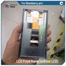 Для BlackBerry Priv LCD передняя рамка, средняя рамка корпуса, задняя крышка, запасные части 2024 - купить недорого