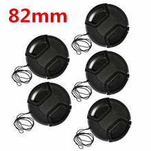 10pcs/lot  82mm center pinch Snap-on cap cover for 82mm  camera Lens 2024 - buy cheap