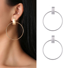 Statement Vintage Big Round Earrings for Women Fashion Party Jewelry Popular Metal Circle Dangle Drop Earrings Pendientes ZHN1 2024 - buy cheap