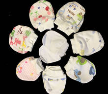 Бесплатная доставка Luvable Friends 4 пары варежки для новорожденных Детские царапины варежки детские перчатки 0-6 месяцев 2024 - купить недорого
