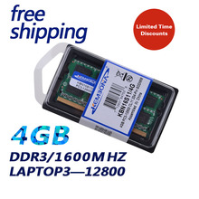 KEMBONA Memory RAM 4GB DDR3 1600MHz DDR3 Memoria DRAM for Laptop Notebook 100% Original chips 2024 - buy cheap