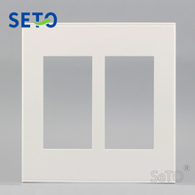 SeTo 120 Type Six Ports empty Wall Plate Socket Keystone Faceplate Blank Panel 2024 - buy cheap