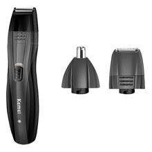 3 in 1 Hair Trimmer Rechargeable Nose Beard Ear Sideburns Facial Care Faucet Hair Cutter Clipper 2024 - compre barato