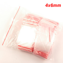 500/100pcs Transparent Jewelry/Gift/Food/Cookies/Candy Storage Packaging Bag Small Zip Lock Plastic Bags Clear Ziplock Bag 2024 - buy cheap