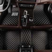 Flash mat leather car floor mats for Suzuki Jimny Grand Vitara Kizashi Swift SX4 Wagon R Palette Stingray car-styling Custom 2024 - buy cheap