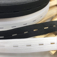 2 м Швейные трикотажные плоские эластичные ленты 20 мм белый и черный 2024 - купить недорого