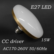 UFO-bombilla LED de potencia real, lámpara de aluminio E27, 220v, 230v, 240v, ampolla, 12W 2024 - compra barato