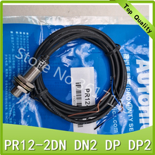 Interruptor cilíndrico de PR12-2DN con sensor de seguridad, tres cables, NPN, PNP, dc, PR12-2DN2, PR12-2DP abierto, 10 unids/lote, PR12-2DP2 2024 - compra barato