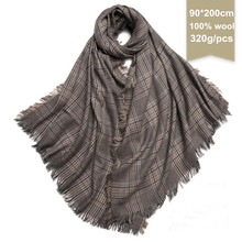 Naizaiga cachecol de lã pura da moda, cachecol grosso xale outono e inverno 100% de velocidade, qyr13 320 2024 - compre barato