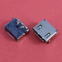 ChengHaoRan 1Piece HDMI USB 19pin USB Female Type A 19-Pin DIP Right Angle Plug Jack Connector 3 row pins 2024 - buy cheap