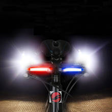 Bike Bicycle light LED Taillight Rear Tail Mountain Bike Headlight Safety Warning Cycling Bicycle Light Bike Accessories 2024 - buy cheap