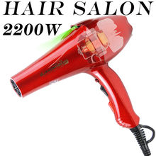 Secador de cabelo para salão profissional, secador para barbeiro e cabeleireiro, 3 metros de comprimento, alta qualidade, 2200w 2024 - compre barato
