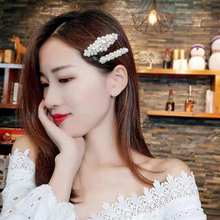 Meajoe Full pearls Hair Clips for Women Fashion Sweet Imitation Korean Style Hairpins Alloy BB Hairgrip Girls Hair Accessories 2024 - buy cheap