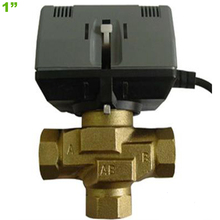 G1" Three-way Actuator Valve 220V AC Three Way Motorized Valve Electric Actuator Valve 2024 - buy cheap