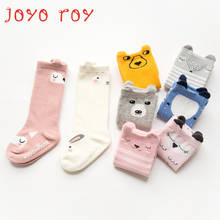 Joyo roy Autumn Winter Knee High Cotton Anti-slip Baby Infant Socks Newborn Girl Boy Cartoon Bear Rabbit Deer 0-3 T Socksdj0096R 2024 - buy cheap